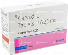 Carveford 6.25 Tablet 10